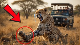 Will Brave Rescuers Be Able to Save Trapped Cheetah Cubs in Time?