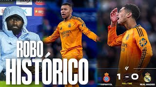 ESPANYOL 1-0 REAL MADRID: ROBO HISTÓRICO + ANCELOTTI VETE YA 🔥 ASÍ SE VIVIÓ en mi P... CASA