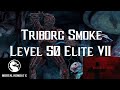 Mortal Kombat X iOS - Triborg Smoke Promoted to Level 50 Elite VII