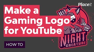 How to Make a YouTube Gaming Logo Online