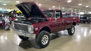 1972 Chevrolet K20 in Maroon