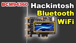 Fenvi FV T919 Hackintosh WiFi Bluetooth Broadcom BCM94360CD