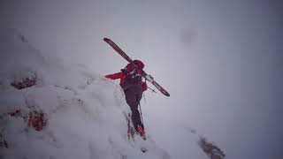 Bürglen 2165m Nordflanke 28.November 2021