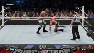 WWE 2K15 PC in 7 seconds | Clothesline from Hell to Ropes | Funny Landing | P² |
