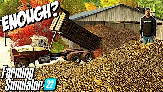 We Buried Our Bloomfield Farm in Potatoes | Farming Simulator 22