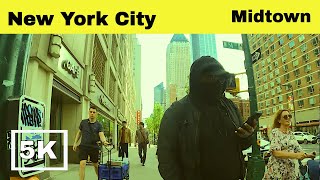 【5K】Manhattan | New York | 2023 | Midtown | 59th Street | 8th Avenue | Walking Tour