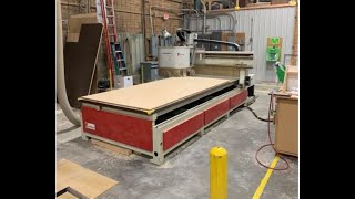 COSMEC CONQUEST 510 CNC Router w/Tool Changer \u0026 Boring