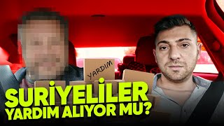 Suriyeliler yardım alıyor mu?