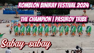 ROMBLON BINIRAY FESTIVAL 2024THE CHAMPION | PASUROY TRIBE | HAKOT AWARD  #marlonmixvlogs