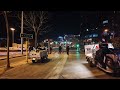 【beijingwalk】night walk in beijing wangjing central park北京望京中央公園晚上散步 環境音 march 2024 【4k】