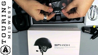 SENA SPH10H bluetooth headset unboxing