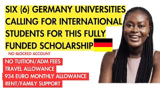 Do not miss this opportunity to study in Germany for free without a blocked account