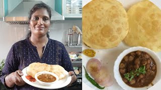 சோளா பூரி ,பஞ்சாபி சென்னா மசாலா / Chole Bhature with punjabi channa masala/Chole poori#Trending