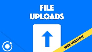 How to upload files to a server with Ionic