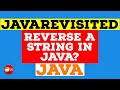 [Solved] - How to Reverse a String in Java | Example Tutorial | Code Below