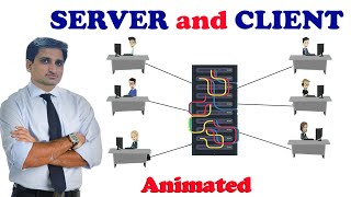 WHAT IS SERVER AND CLIENT COMPUTER URDU / HINDI | What is Server? Server explain in detail