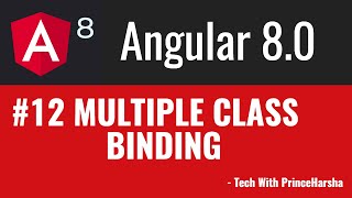 12.Angular 8 Tutorials - Multiple Class Binding