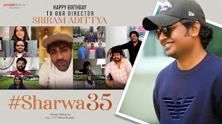 Sharwa35 Team Wishes Happy Birthday To Sriram Adittya | Vishwa Prasad TG | People Media Factory