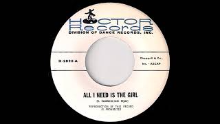 The Hoctor Band - All I Need Is The Girl [Hoctor] Jazz Swing Oldies 45