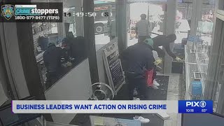 NYC business owners want action on rising crime