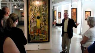 George Viener, Outsider Folk Art Gallery talks about Purvis Young Exhibit at Gogglework pt.2