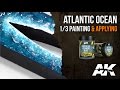 How to: AK8003 || ATLANTIC BLUE, PART 1/3: Painting & Applying