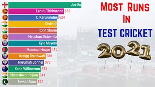 Most Runs in Test Cricket in 2021 | Top 10 Best Test Batsmen in 2021