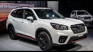 The All New 2019 Subaru Forester SUV  New Model Review Walkaround  Close Up Look! Sport and Tourin