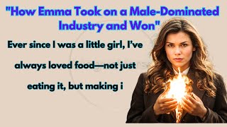 Emma's Rise to the Top in a Male Dominated Industry! | learn English Through Stories