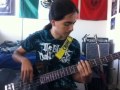 aventura por tu orgullo bass cover