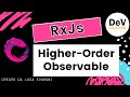 RxJs - Higher-Order Observable - SwitchMap MergeMap ConcatMap ExhaustMap