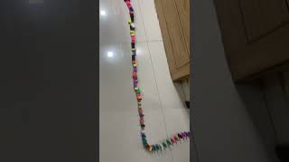 Domino effect #tejas #science#kids#creative#toys#funny#DIY#viral#india#beautiful#world#amazing#fun