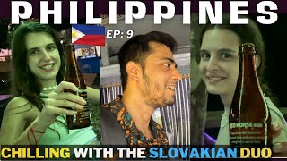 Solo Indian Exploring Moalboal, Philippines Nightlife With Slovakians| Cebu To Moalboal Travel| Ep-9