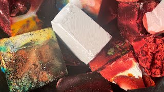 9 blocks - Dusty crispy multicolored dyed chalk - strengthshop 💕💕💕Please sub💕