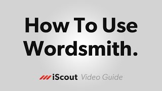 How To Use Wordsmith. | EHS Software | Health \u0026 Safety Management Software