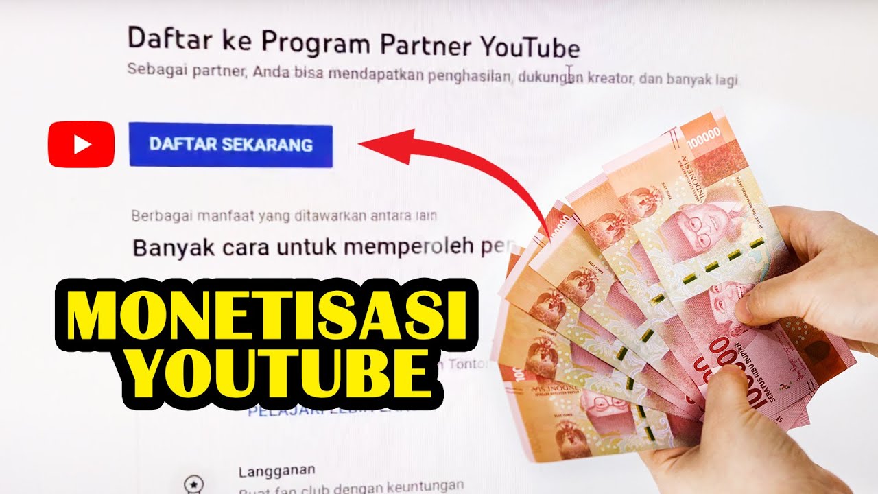 Mengajukan Monetisasi вђјпёџ Youtube