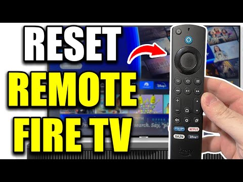 How to Reset Amazon Fire TV Remote & Fix Most Issues!