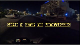 Motovlogging setup for night || Jaipur || #gopro #gopro10 #jaipur