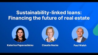 Webinar: Sustainability-Linked Loans | Financing the future of real estate