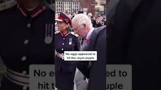 Man Throws Eggs At #kingcharles And #queencamilla