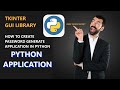 How to create password generator application in python | Tkinter GUI library #python #tkinterGUI