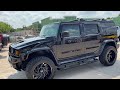 2008 hummer h2 suv black ops pkg fender flare pkg 30k miles