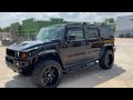 2008 hummer h2 suv black ops pkg fender flare pkg 30k miles