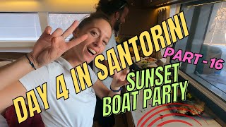 Greece UK Vlog (Part 16) McKnights Sunset Boat Party