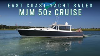 MJM Yachts 50z afternoon cruise with East Coast Yacht Sales