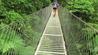 הגשרים התלויים בארנל קוסטה ריקה   The Bridges in Arnal, Costa Rica