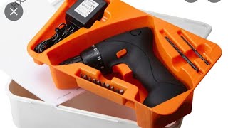 HOW TO USE IKEA FIXA SCREWDRIVER DRILL SET DIY