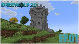 Direwolf20 1.21 Modpack - Lets play - EP 1- Getting Started In Modded 1.21