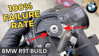 BMW R9T Throttle Body Repair - Throttle Cam Replacement - ATC Upgrade | R9T Build Pt 7 | BOND Garage