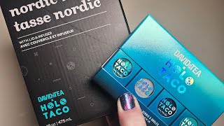 David's Tea X Holo Taco Collection Collab Unboxing | Nordic Mug \u0026 Nail Polishes